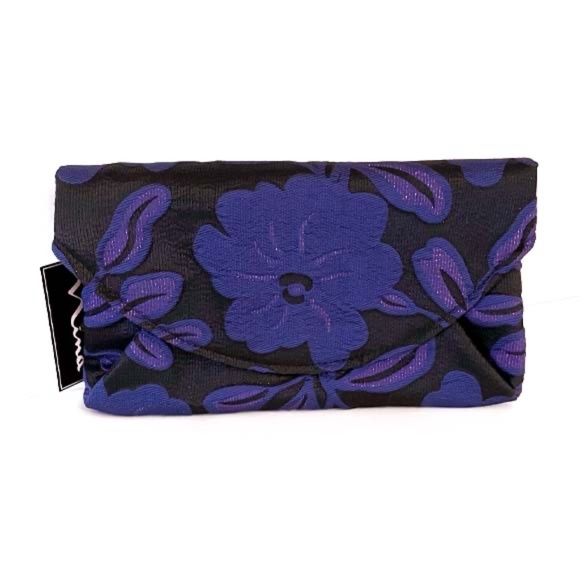 FLORAL ENVELOPE IRIDESCENT CLUTCH NWT - Picture 4 of 8